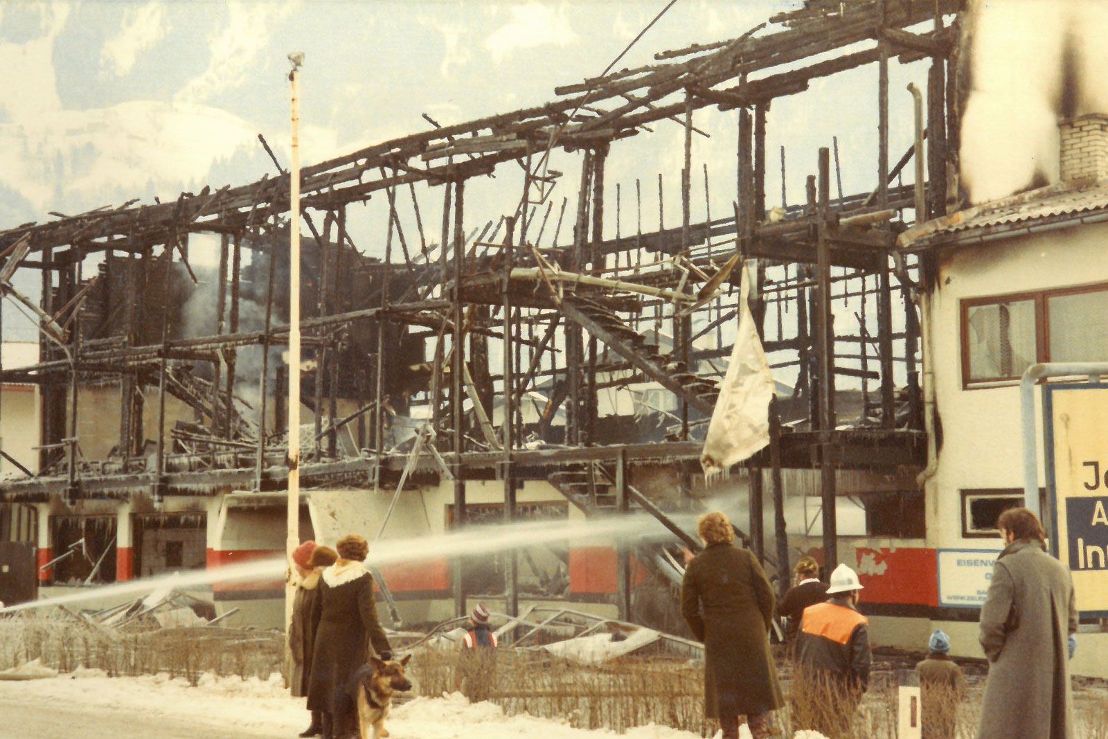Brand in Jenbach 1983