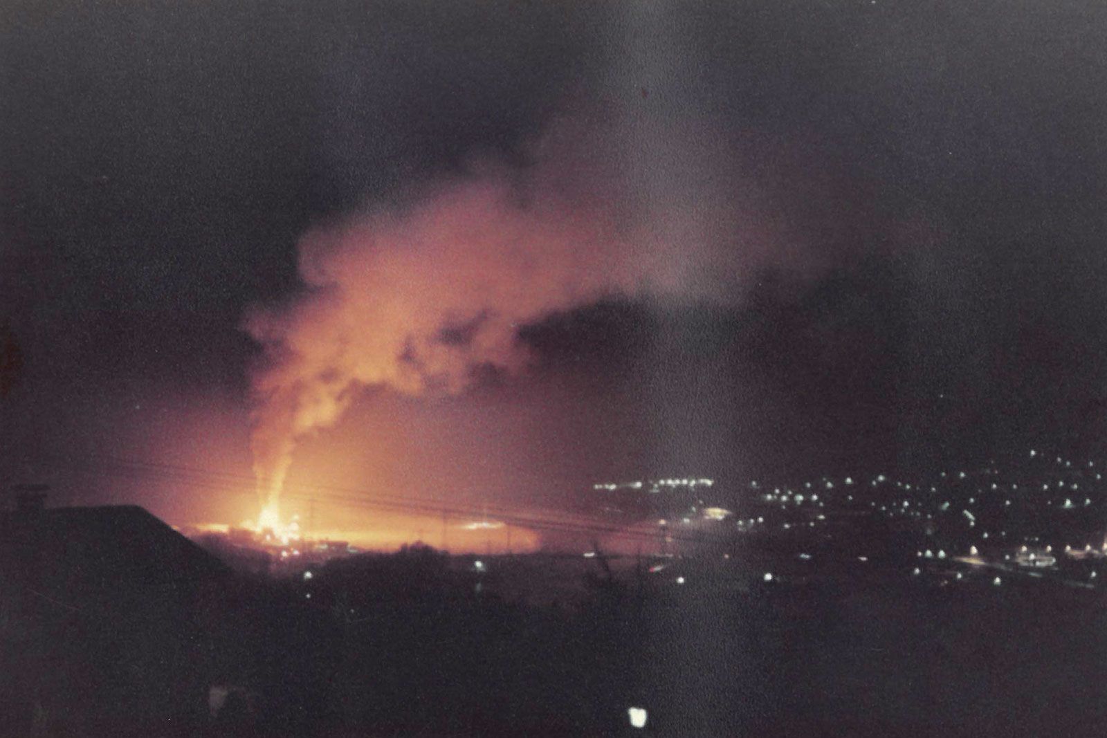 Brand in Jenbach 1983