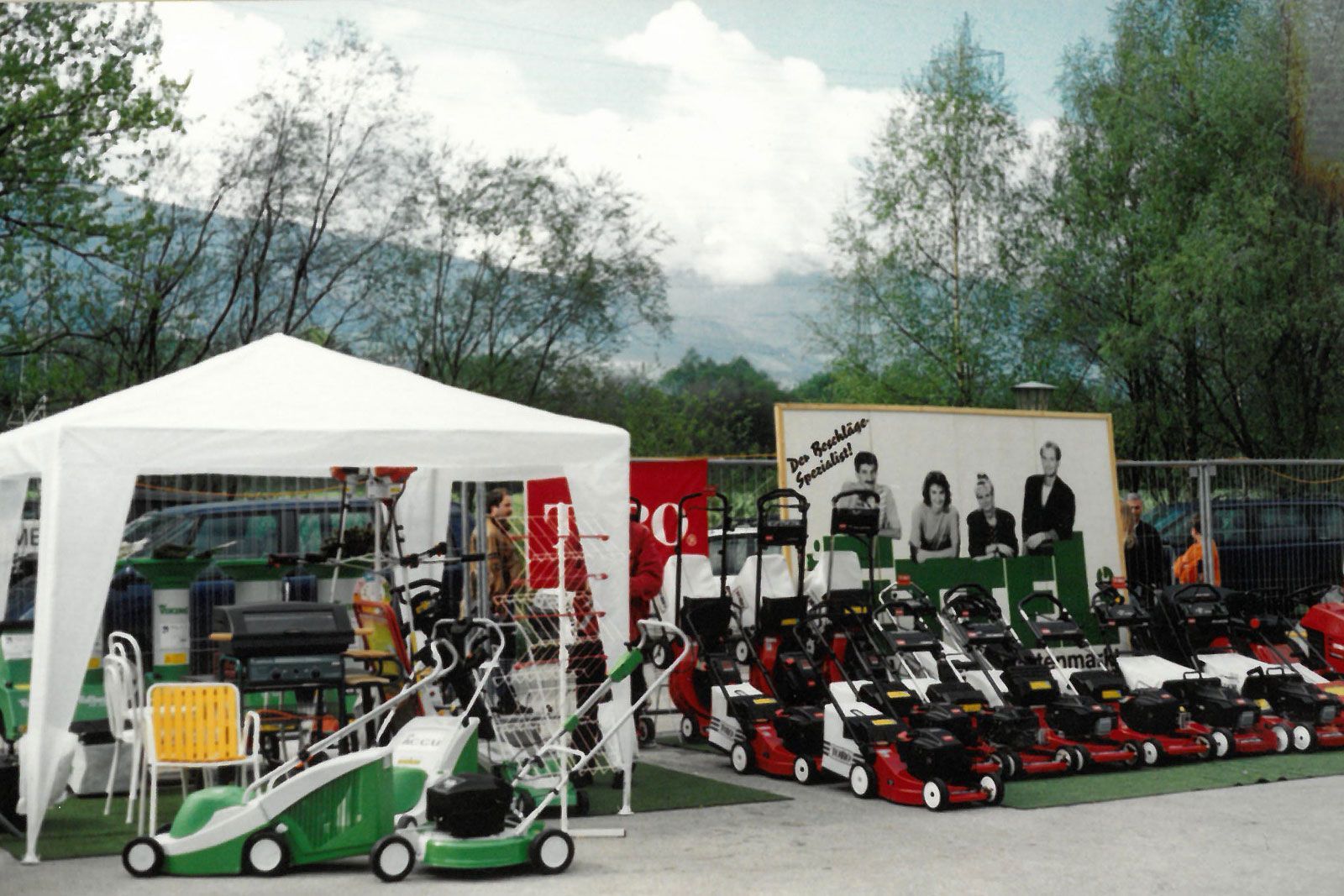 Gartengeräte &amp; -maschinen Ausstellung